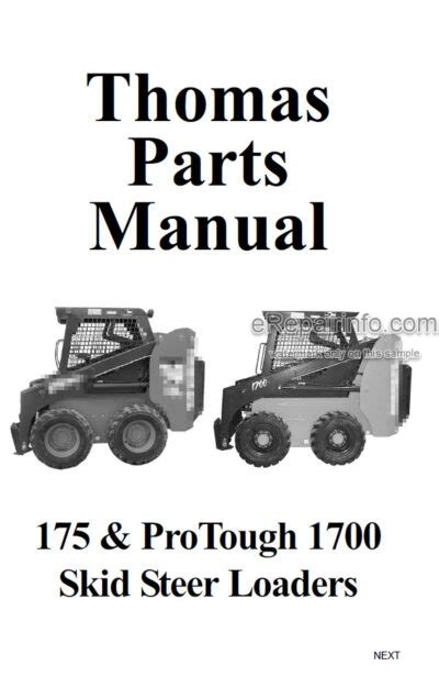 thomas 1700 skid steer reviews|thomas skid steer parts lookup.